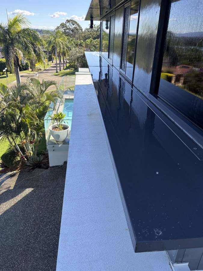 After exterior cleaning in Brisbane