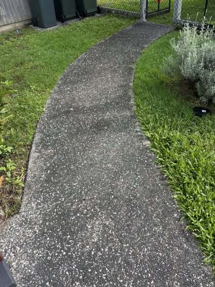 Before exterior cleaning in Brisbane