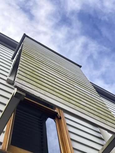 Before exterior cleaning in Brisbane